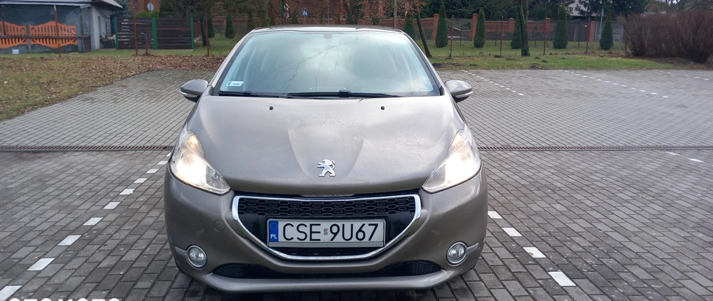 Peugeot 208 cena 20900 przebieg: 202500, rok produkcji 2013 z Strumień małe 106